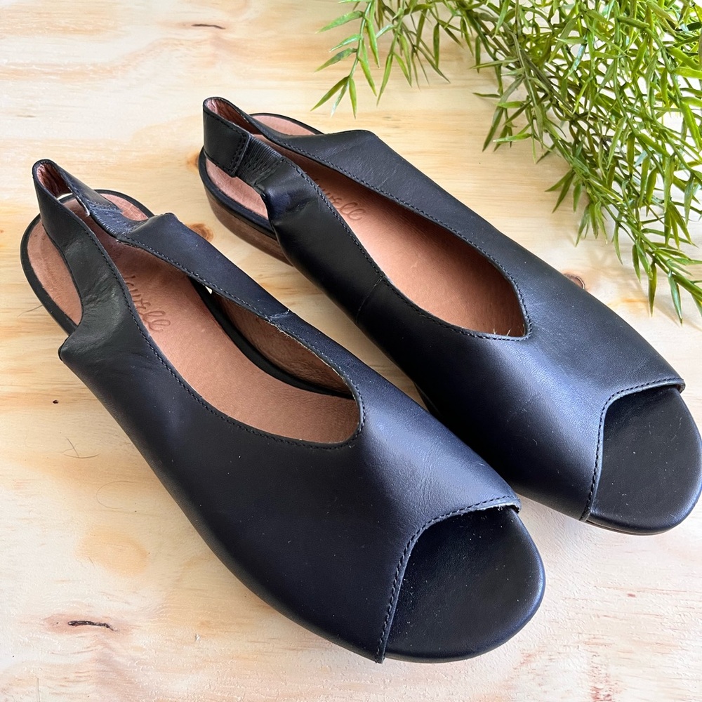 Madewell Peep-toe Slingback Size 7.5